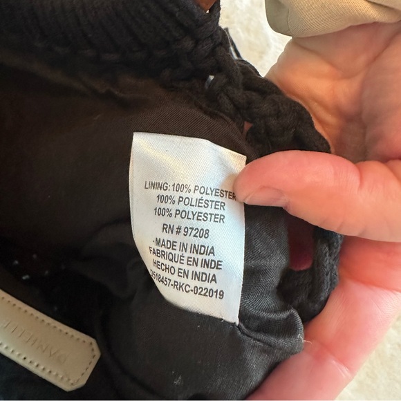 Danielle Nicole | NWOT - Black Macrame/Crochet Fringe Bag - One Size - Picture 9 of 14